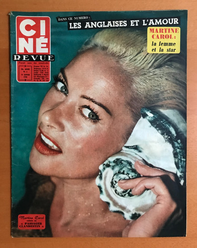 Cine revue 1958 martine - revue, 2/1958-martine