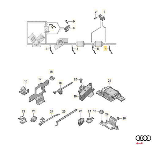 Sensore nox audi van - sensore, q5