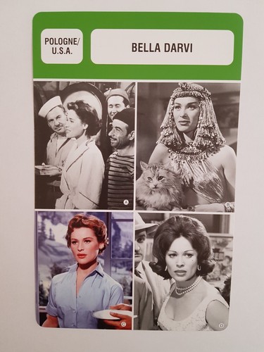 Carte fiche cinema - carte,