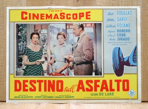 Destino sull asfalto fotobusta - destino, sull'asfalto