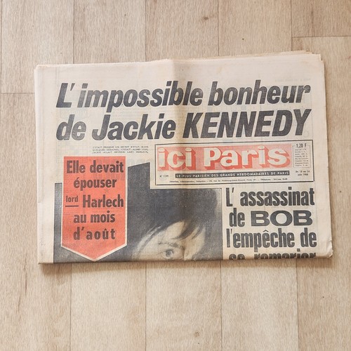 Ici paris 1199 1968 - ici, n°1199