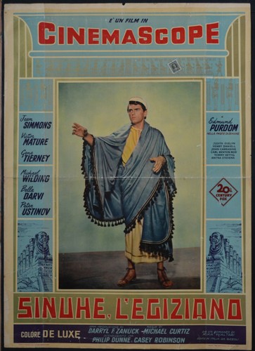 Fotobusta sinuhe egiziano - sinuhe, l'egiziano